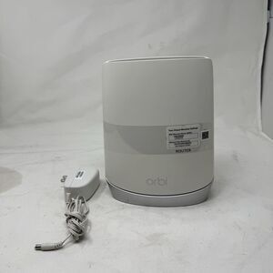 NETGEAR Orbi RBR750 AX4200 Tri-Band WiFi 6 Router MU-MIMO 3-Port W Adapter White